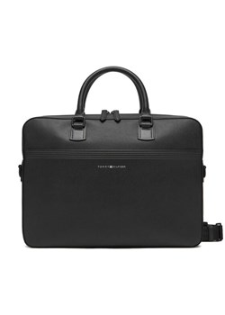 Tommy Hilfiger Torba na laptopa Th Business Leather Comp Bag AM0AM13214 Czarny - id: 8720638833000 - marki Tommy Hilfiger - 181034881 Tommy Hilfiger Torba na laptopa Th Business Leather Comp Bag AM0AM13214 Czarny ze sklepu MODIVO w kategorii Torby na laptopa - zdjęcie 181034881