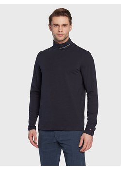 Tommy Hilfiger Golf Logo MW0MW28787 Granatowy Slim Fit ze sklepu MODIVO w kategorii Swetry męskie - zdjęcie 181034903