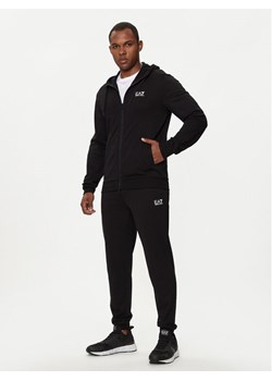 EA7 Emporio Armani Dres 8NPV63 PJVRZ 1200 Czarny Regular Fit ze sklepu MODIVO w kategorii Dresy męskie - zdjęcie 181034974
