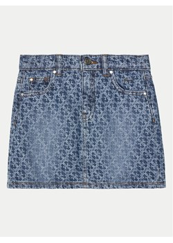 Guess Spódnica jeansowa J5RD14 D45E0 Niebieski Regular Fit ze sklepu MODIVO w kategorii Spódnice dziewczęce - zdjęcie 181035240