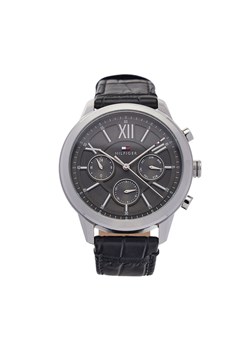 Tommy Hilfiger Zegarek Morrison 1710527 Czarny ze sklepu MODIVO w kategorii Zegarki - zdjęcie 181035311
