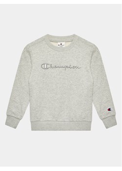 Champion Bluza 306343 Szary Regular Fit ze sklepu MODIVO w kategorii Bluzy chłopięce - zdjęcie 181035334
