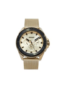 Hugo Zegarek Fresh 1530288 Złoty ze sklepu MODIVO w kategorii Zegarki - zdjęcie 181035451