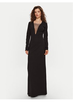 STAUD Sukienka wieczorowa Kris R24P2194PT Czarny Slim Fit ze sklepu MODIVO w kategorii Sukienki - zdjęcie 181035494