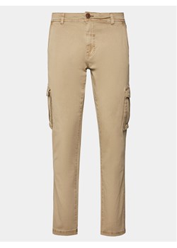 Blend Spodnie materiałowe 20716450 Beżowy Slim Fit ze sklepu MODIVO w kategorii Spodnie męskie - zdjęcie 181035544
