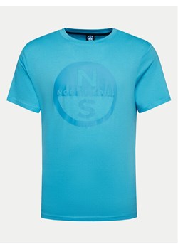 North Sails T-Shirt Basic 692972 Niebieski Regular Fit ze sklepu MODIVO w kategorii T-shirty męskie - zdjęcie 181035590