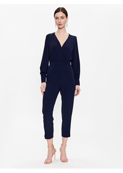 Maryley Kombinezon 23EB527/33BL Granatowy Regular Fit ze sklepu MODIVO w kategorii Kombinezony damskie - zdjęcie 181035653