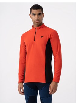 4F Bielizna termoaktywna górna 4FAW23UFLEM035 Czerwony Slim Fit ze sklepu MODIVO w kategorii Bielizna termoaktywna męska - zdjęcie 181035690
