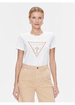 Guess T-Shirt W4RI69 J1314 Biały Regular Fit ze sklepu MODIVO w kategorii Bluzki damskie - zdjęcie 181035754