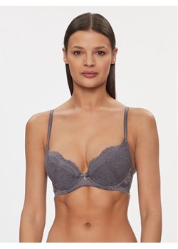 Gossard Biustonosz z fiszbiną Superboost 7711 Szary ze sklepu MODIVO w kategorii Biustonosze - zdjęcie 181035760