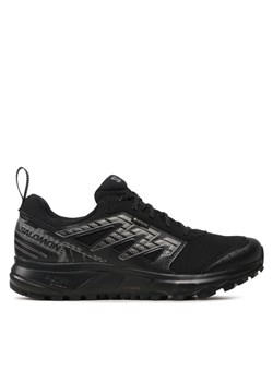 Salomon Sneakersy Wander Gore-Tex L47148400 Czarny ze sklepu MODIVO w kategorii Buty trekkingowe męskie - zdjęcie 181035761