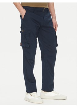 Aeronautica Militare Spodnie materiałowe 251PA1658CT3511 Granatowy Regular Fit ze sklepu MODIVO w kategorii Spodenki męskie - zdjęcie 181035772