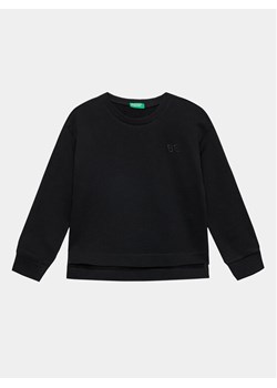 United Colors Of Benetton Bluza 3J68C10E1 Czarny Relaxed Fit ze sklepu MODIVO w kategorii Bluzy chłopięce - zdjęcie 181035900