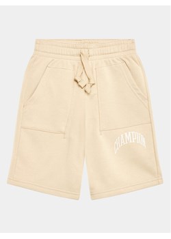 Champion Szorty sportowe Urban 306361 Beżowy Regular Fit ze sklepu MODIVO w kategorii Spodenki chłopięce - zdjęcie 181035902
