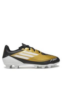 adidas Buty do piłki nożnej F50 CLUB FxG MESSI IG9331 Złoty ze sklepu MODIVO w kategorii Buty sportowe męskie - zdjęcie 181035982