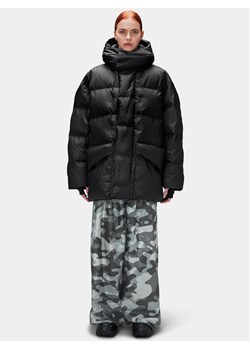 Rains Kurtka puchowa 15050 Czarny Regular Fit ze sklepu MODIVO w kategorii Kurtki damskie - zdjęcie 181036001
