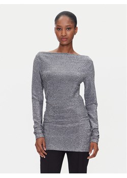 DAY BIRGER ÉT MIKKELSEN Bluzka Kimmie DAY65243582 Szary Slim Fit ze sklepu MODIVO w kategorii Bluzki damskie - zdjęcie 181036053