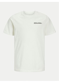 Jack&Jones Junior T-Shirt Hawaii 12269831 Biały Regular Fit ze sklepu MODIVO w kategorii T-shirty chłopięce - zdjęcie 181036254