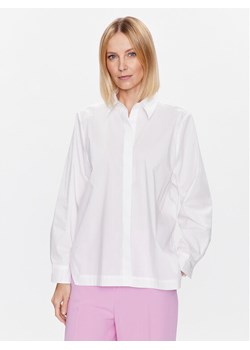 United Colors Of Benetton Koszula 5AWRDQ02T Biały Relaxed Fit ze sklepu MODIVO w kategorii Koszule damskie - zdjęcie 181036284