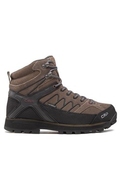 CMP Trekkingi Moon Mid Trekking Shoe Wp 31Q4797 Brązowy ze sklepu MODIVO w kategorii Buty trekkingowe męskie - zdjęcie 181036294