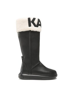 KARL LAGERFELD Kozaki KL44580 Czarny ze sklepu MODIVO w kategorii Kozaki damskie - zdjęcie 181036304