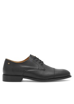 Gino Rossi Półbuty FABIO-03 124AM Czarny ze sklepu MODIVO w kategorii Buty eleganckie męskie - zdjęcie 181036392
