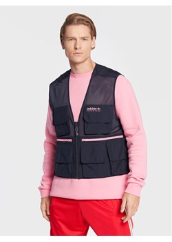adidas Kamizelka Originals Adventure HK4986 Granatowy Regular Fit ze sklepu MODIVO w kategorii Kamizelki męskie - zdjęcie 181036621