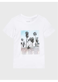 Regatta T-Shirt Bosley VI RKT149 Biały Regular Fit ze sklepu MODIVO w kategorii Bluzki dziewczęce - zdjęcie 181036691