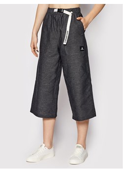 Converse Kuloty Chambray 10023201-A01 Czarny Relaxed Fit ze sklepu MODIVO w kategorii Spodnie damskie - zdjęcie 181036711