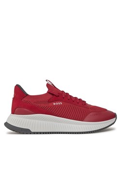 Boss Sneakersy Evo Slon 50498904 Czerwony ze sklepu MODIVO w kategorii Buty sportowe męskie - zdjęcie 181036764