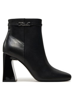 KARL LAGERFELD Botki KL33150 Czarny ze sklepu MODIVO w kategorii Botki - zdjęcie 181036790