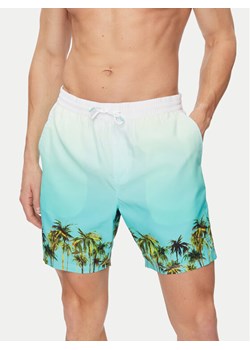 Guess Szorty kąpielowe F4GT18 WG2A2 Niebieski Regular Fit ze sklepu MODIVO w kategorii Kąpielówki - zdjęcie 181036814