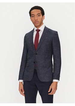 BOSS Marynarka H-Hutson-251 50539804 Granatowy Regular Fit ze sklepu MODIVO w kategorii Marynarki męskie - zdjęcie 181036884