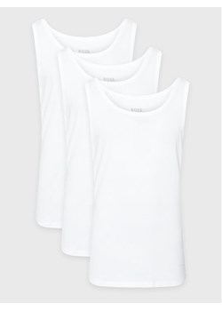 Boss Komplet 3 tank topów 50475278 Biały Regular Fit ze sklepu MODIVO w kategorii T-shirty męskie - zdjęcie 181036911