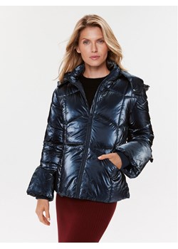 Guess Kurtka puchowa W3BL25 WFR90 Granatowy Regular Fit ze sklepu MODIVO w kategorii Kurtki damskie - zdjęcie 181036923