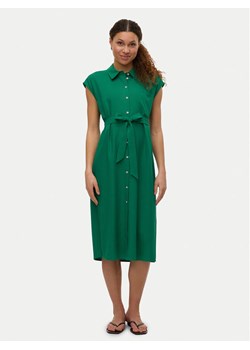 Vero Moda Sukienka koszulowa Mymilo 10282532 Zielony Regular Fit ze sklepu MODIVO w kategorii Sukienki - zdjęcie 181036932