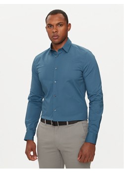 Sisley Koszula 5CNX5QL19 Niebieski Slim Fit ze sklepu MODIVO w kategorii Koszule męskie - zdjęcie 181036974