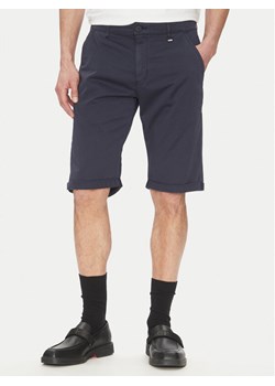 KARL LAGERFELD Szorty materiałowe 265812 552829 Granatowy Regular Fit ze sklepu MODIVO w kategorii Spodenki męskie - zdjęcie 181036983