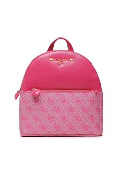 Guess Plecak Backpack J3GZ14 WFHF0 Różowy ze sklepu MODIVO w kategorii Plecaki dla dzieci - zdjęcie 181037000