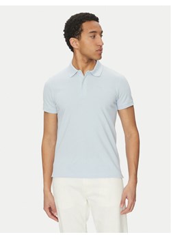 Geox Polo M5511B T3240 F4508 Błękitny Regular Fit ze sklepu MODIVO w kategorii T-shirty męskie - zdjęcie 181037151