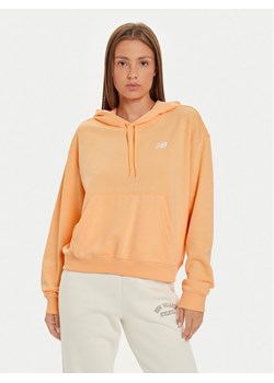 New Balance Bluza WT41507 Pomarańczowy Relaxed Fit ze sklepu MODIVO w kategorii Bluzy damskie - zdjęcie 181037163