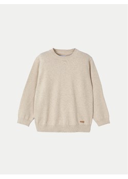 Mayoral Sweter 323 Beżowy Regular Fit ze sklepu MODIVO w kategorii Swetry dziewczęce - zdjęcie 181037232
