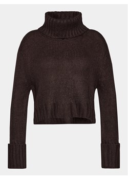 Brave Soul Sweter LK-248CAPITSOBRW Brązowy Regular Fit ze sklepu MODIVO w kategorii Swetry damskie - zdjęcie 181037254
