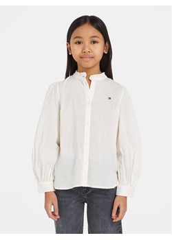 Tommy Hilfiger Koszula KG0KG07620 Biały Regular Fit ze sklepu MODIVO w kategorii Koszule dziewczęce - zdjęcie 181037301