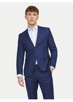Jack&Jones Marynarka Solaris 12141107 Niebieski Slim Fit - id: 0000304396489 - marki Jack & Jones - 181037351 Jack&Jones Marynarka Solaris 12141107 Niebieski Slim Fit ze sklepu MODIVO w kategorii Marynarki męskie - zdjęcie 181037351