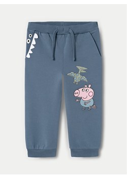NAME IT Spodnie dresowe PEPPA PIG 13233915 Niebieski Regular Fit ze sklepu MODIVO w kategorii Spodnie chłopięce - zdjęcie 181037364