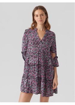 Vero Moda Sukienka letnia Easy 10297359 Kolorowy Relaxed Fit ze sklepu MODIVO w kategorii Sukienki - zdjęcie 181037423