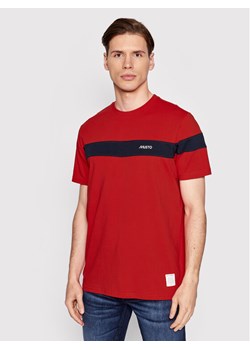 Musto T-Shirt 82158 Czerwony Regular Fit ze sklepu MODIVO w kategorii T-shirty męskie - zdjęcie 181037442