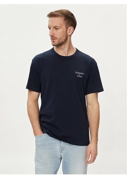 Tommy Jeans T-Shirt DM0DM18872 Granatowy Regular Fit ze sklepu MODIVO w kategorii T-shirty męskie - zdjęcie 181037444