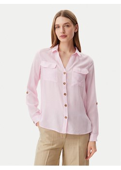 Vero Moda Koszula Bumpy 10275283 Różowy Regular Fit ze sklepu MODIVO w kategorii Koszule damskie - zdjęcie 181037491